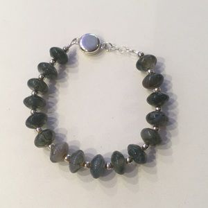 Handmade Bracelet with Sterling Silver Clasp